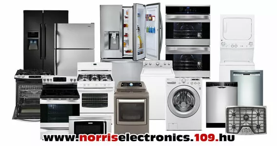 Háztartási gép, mosógép, mosógatógép, tűzhely, hűtő - Tapolca, Keszthely, Monostorapáti - Norris Electronics